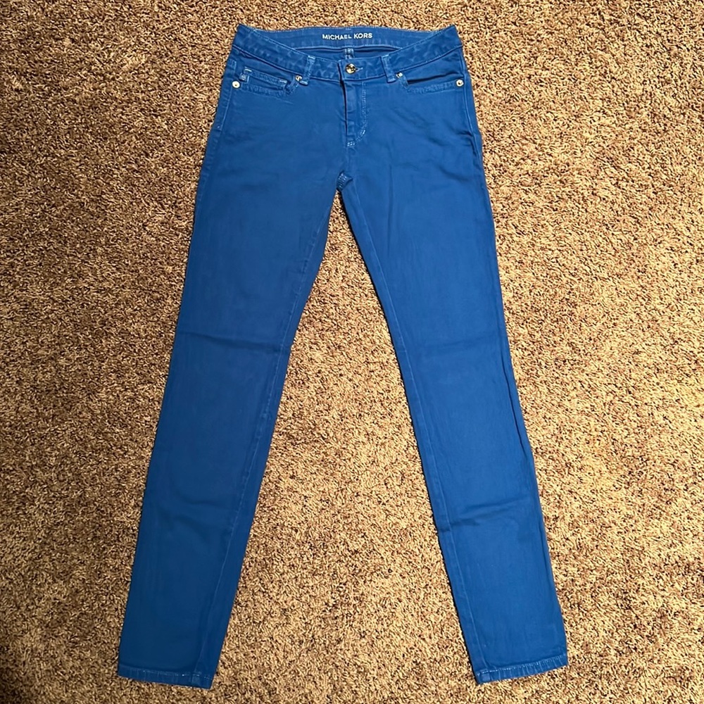 Michael Kors - Women’s Cobalt Blue Skinny Denim - size 0